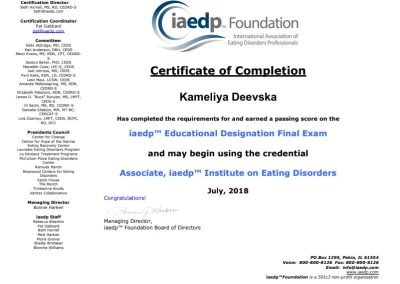 Institute of Eating Disorders
