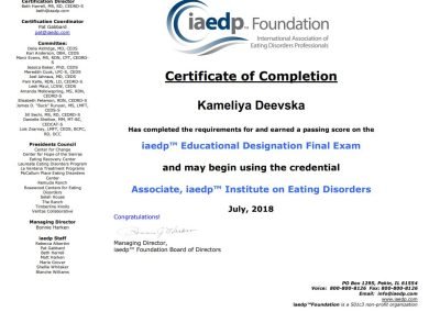 Iaedp - Institute on Eating Disorders